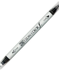 Kuretake Zig Twin Tip Marker Clean Color f, 12 Color Set (TCS-6000T/12V) f-12 colors set 6 51q4F3dsLoL