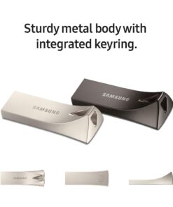 Samsung BAR Plus 32GB - 200MB/s USB 3.1 Flash Drive Titan Gray (MUF-32BE4/AM) 28 51q5arzo0bL