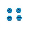 Redcat Racing 02134B Aluminum Wheel Hex, 4Piece, 12Mm, Blue 12 51qCVBqcIGL