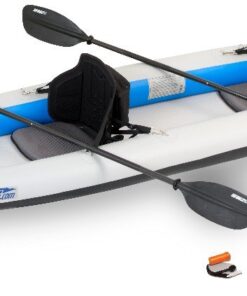 Sea Eagle Fast Track Inflatable 2 Person Kayak Pro Package (385-Feet 12-Feet 6-Inch)