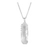 Top Plaza Natural Raw Stone Healing Crystal Necklace Silver Tree Of Life Wire Wrapped Clear Quartz Point Pendant For Womens Ladies 12 51qEL15gLmL