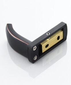 BLISSPORTE Bathroom Single Towel Wall Hook Oil Rubbed Bronze Bathrobe Coat Hanger Premium Brass Hand Towel Holder Organizer Heavy Duty Kitchen Lavatory Closet Hat Handbage Hanging Rack (2-Pack) 15 51qK76pDqfL