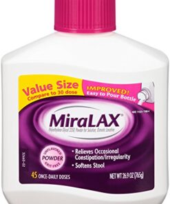 MiraLAX Laxatives, 26.9 Ounce (Discontinued by Manufacturer) 5 51qNWOlS0ZL