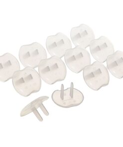 Dreambaby Electric Outlet Socket Plug Covers - Baby Home Safety Plugs Protector Guard - 12 Count - White - Model L1021 12 Count (Pack of 1) 12 51qNji8D5UL