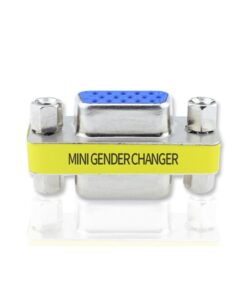 WOVTE SVGA Connector, DB HD New 15 VGA SVGA KVM Female to Female Gender Changer Adapter Coupler Pack of 2 11 51qOhgeF87L