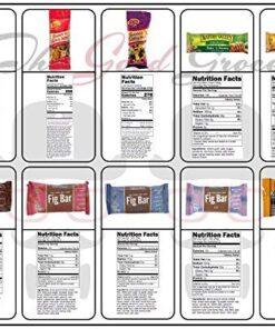Deluxe HEALTHY Snacks Care Package (45 Count): Bars, Cookies, Chips, Crispy Fruit, Trail Mix, Gift Box, Office Assortment, Variety Pack, College Student Military Care Package, Gift Basket Alternative 45 Piece Set 10 51qTOV6ReL