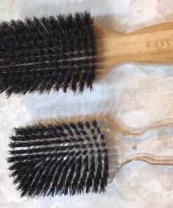 Bass Brushes 100% Wild Boar Bristle Classic Men's Club Style Hair Brush, with 100% Pure Bamboo Handle, Shines, Conditions, and Polishes. Model #153 22 51qVeEW1L