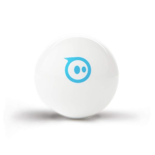 Sphero Mini (White) App-Enabled Programmable Robot Ball - STEM Educational Toy for Kids Ages 8 & Up - Drive, Game & Code with Sphero Play & Edu App