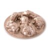 Nordic Ware Baby Bunny Cakelet Pan, Copper, Bronze, 2.1 4 51qaEYo9SkL