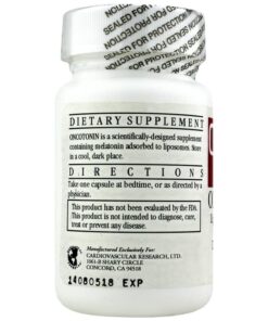 Ecological Formulas Oncotonin Melatonin 10 Mg 30 Caps 5 51qd tyU4CL