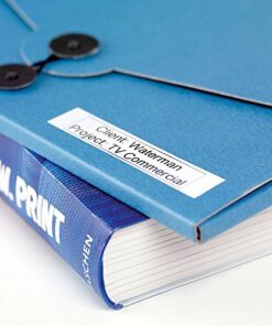 DYMO Standard D1 Labeling Tape for LabelManager Label Makers, Black Print on White Tape, 1/2'' W x 23' L, 1 Cartridge (45013) 1 Pack 23 51qfzJYfTnL