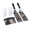 Blackstone 1542 Flat top Griddle Professional Grade Accessory Tool Kit (5 Pieces) 16 oz Bottle, Two Spatulas, Chopper/Scraper and One Cookbook-Perfect for Cooking Indoor or Outdoor, Multicolor 2 51qngW85miS