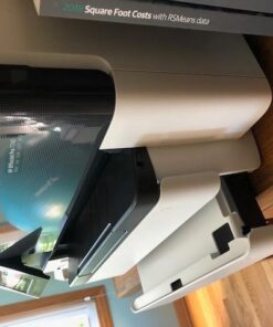 HP OfficeJet Pro 7740 Wide Format All-in-One Color Printer with Wireless Printing, Works with Alexa (G5J38A), White/Black 61 51qpSbM6PHL