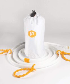 POWER PRACTICAL Luminoodle - The Original LED Light Rope for Camping - 5ft Waterproof USB Powered LED String Lights + Lantern for Hiking, Safety, Emergencies 5 FT 34 51qqo52zcFL