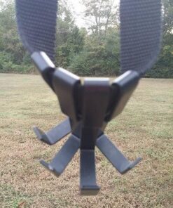 TREESTAND GEAR HANGER - THE ORIGINAL - PREMIUM COMPONENTS - NO PLASTIC PARTS - ON YOUR TREE IN SECONDS - PUBLIC LAND LEGAL - MADE TO LAST A LIFETIME - TREESTAND HANGERS FROM TREESTAND HUNTERS 32 51qrQA63oqL