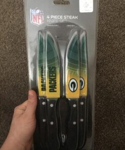 The Sports Vault NFL unisex-adult Steak Knives Green Bay Packers One Size Team Color 5 51qxd0qUgdL