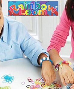 Alternative view of Rainbow Loom Crafting Kit includes Loom, Metal Hook, Mini Rainbow Loom, 600 Rubber Bands + 24 Clips