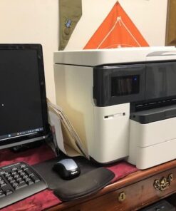 HP OfficeJet Pro 7740 Wide Format All-in-One Color Printer with Wireless Printing, Works with Alexa (G5J38A), White/Black 50 51r8yYIQYL