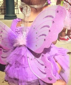 Cutie Collection Jewel Butterfly Fairy Wings (21") Select Color: Purple 3 51rBTxwWPgL