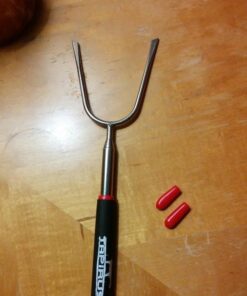 Tapirus Marshmallow Roasting Sticks | Set of 4 Extra Long Retractable Campfire Sticks | Protect Kids with Insulated Handles | Extendable Smore & Hot Dog Skewers | Heavy Duty Metal Camping Accessory 68 51rDAKFFdTL