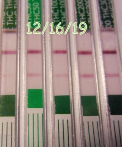 UTest -O-Meter 5 Level THC Home Drug Test | Marijuana Urine Test Kit | Highly Sensitive Testing Strips with Instant Results | 5 Panel Tests 15 ng/mL, 50 ng/mL, 100, 200, & 300 ng/mL (4-Pack) 30 51rElMB1RWL
