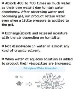 Newstone Sodium Polyacrylate - Superabsorbent Diaper Polymer (White, 0.38mm granulars, 35g, 1.23oz.) 18 51rF1hGPV2L