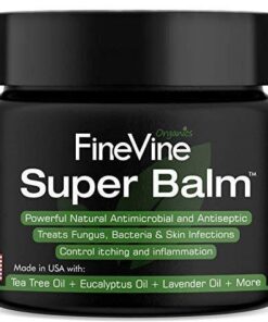 DAILY REMEDY Tea Tree Oil Extra Strength Super Balm - Athletes Foot Cream Combats Ringworm, Jock Itch, Nail Issues - Nourishes Cracked Itchy Skin on Body & Feet - Made in USA 2 Ounce (Pack of 1) 39 51rICerIe2L