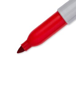 Sharpie Permanent Markers, Fine Point, Red Ink, Pack of 12 (30102) 1 pack 10 51rMdhh qVL