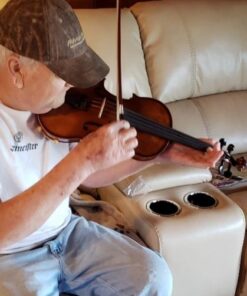 Bunnel Pupil Violin Outfit 4/4 Full Size Clearance By Kennedy Violins - Carrying Case and Accessories Included - Solid Maple Wood and Ebony Fittings RB300 37 51rRQvKoVcL