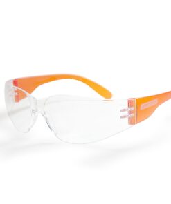 JORESTECH Eyewear Protective Safety Glasses, Polycarbonate Impact Resistant Lens Pack of 12 (Multi-Colors) Pink, Red, Yellow, Orange, Purple, Green 14 51rRX9dW3UL