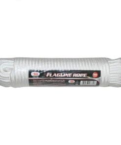 IIT 48780 80' Flagline Rope White Color