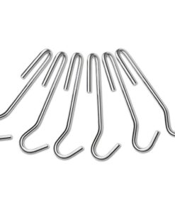 Alternative view of Cuisinart Chef's Classic Cookware Universal Pot Rack Hooks, Brushed Stainless, Set of 6 Set of 6 Pot Rack Hooks