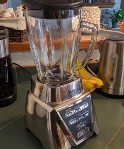 Oster Blender | Pro 1200 with Glass Jar, 24-Ounce Smoothie Cup and Food Processor Attachment, Brushed Nickel - BLSTMB-CBF-000 Blender + Food Processor Brushed Nickel 59 51rYfRUIEoL