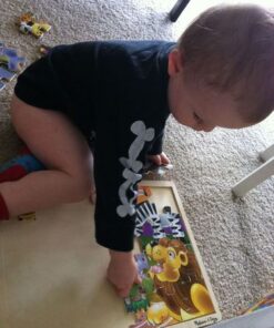 Melissa & Doug African Plains Safari Wooden Jigsaw Puzzle With Storage Tray (24 pcs) 21 51rfSgeMsRL