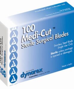 Scalpel Blades #22 (Box of 100) Stainless Steel 22 4 51rg71BBHaL
