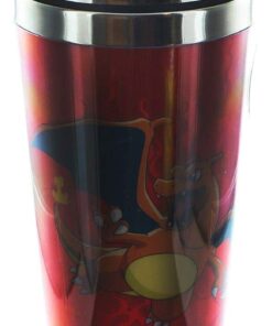 Pokemon 16oz Travel Mug Set: Charizard, Pikachu 4 51rnoP2T9PL