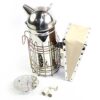 GOODLAND BEE SUPPLY 11-inch Stainless Steel Bee Hive Smoker with 3 Pack of Smoke Pellets, One Size, GLSMKR 64 51rrDzWbBL