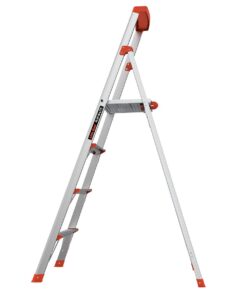 Little Giant Ladder Systems Flip N Lite 6 Foot 300 Pound Capacity Aluminum Lightweight Slim Stepladder Ladder 40 51rtago1A L