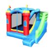 Bounceland Royal Palace Inflatable Bounce House, with Long Slide, Large Bouncing Area, Basketball Hoop and Sun Roof, 13 ft x 12 ft x 9 ft H, UL Strong Certified Blower, Castle Kids Party Theme With Blower 8 51rz9j3h nL