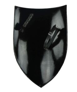 Alternative view of Armor Venue Medieval Left Handed Steel Heater Shield Blank - 18 Gauge Steel