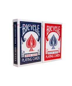 Bicycle Standard Rider Back Playing Cards, 2 Decks of Playing Cards, Red and Blue 14 51s SFdmf6L