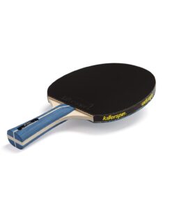Killerspin JET200 Ping Pong Paddle, Table Tennis Racket, Table Tennis Equipment for Beginners, Table Tennis Paddle with Wood Blade, Jet Basic Rubber Grips Navy Blue 15 51s1qBQaHiL