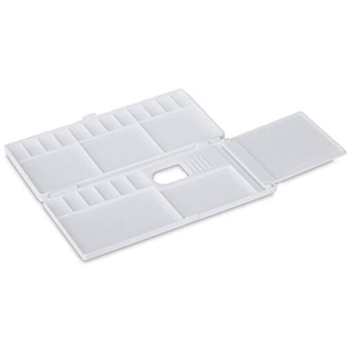 Yasutomo Palette Plastic Fold Up 3 Sections 8 1/4" x 3 3/4" x 5/8"