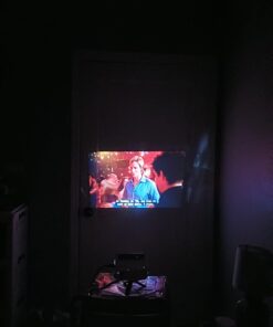 Mini Projector, 2023 Upgraded CiBest 1080P Full HD Portable Projector, 12000L Outdoor Projector for Home Theater Movie Projector, Projector 4K Compatible with HDMI, VGA, USB, TV Stick, Laptop mini projector 28 51sByow AVL