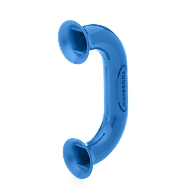 Blue Toobaloo Auditory Feedback Phone - Accelerate Reading Fluency, Comprehension and Pronunciation with a Reading Phone. Blue Single