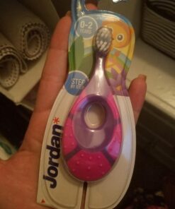 Jordan* ® | Step 1 Baby Toothbrush | 0-2 Years, Soft Bristles, BPA Free | 4 Pack 32 51sDGYuq7xL