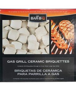 Alternative view of Mr. Bar-B-Q 06000Y Ceramic Gas Grill Self Cleaning Briquettes, Replacement for Lava Rocks, Cleaner Cooking, Gas Grill Briquettes for BBQ Grill, EMW8015680, 60 Count