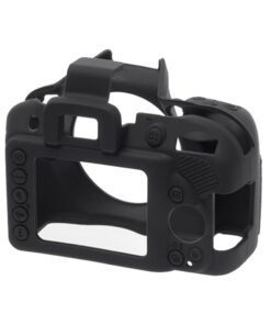 EasyCover ECND3300B Silicone Camera Case for Nikon D3300/3400 (Black) Black 9 51sFSezJ aL