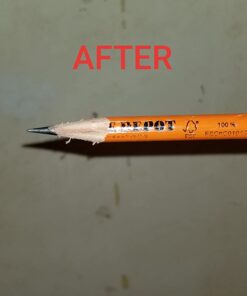 X-ACTO 1031 KS Manual Classroom Pencil Sharpener, Counter/Wall-Mount, Black/Nickel-plated 44 51sIRVnRlQL