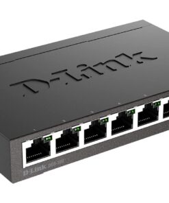 D-Link Ethernet Switch, 8 Port Gigabit Unmanaged Metal Fanless Desktop or Wall Mount Design (DGS-108), Black 8-Port Gigabit Switch 13 51sMYwjCmL